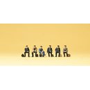 PREISER 79125 Sitzende Industrie- und Hafenarbeiter...