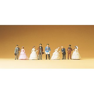 PREISER 79129 Ludwig II. von Bayern, Gefolge Massstab: N