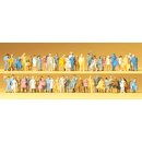 PREISER 79251 Reisende, Passanten. 60 Figuren Massstab: N
