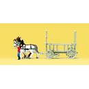 PREISER 79476 Leiterwagen. Fertigmodell Massstab: N