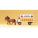 PREISER 79478 Brauereiwagen. Fertigmodell Massstab: N
