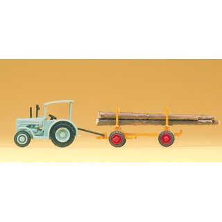 PREISER 79504 Hanomag-Schlepper mit Massstab: N