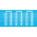 PREISER 97001 Sockel, glasklar. 7 x 5 mm. 1
