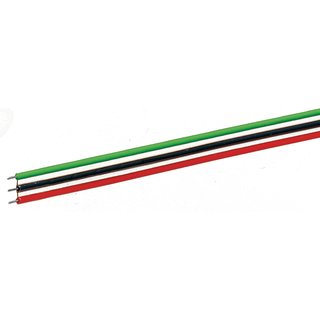 MOBAMÜ GmbH 10623 Flachbandkabel 3-polig (10 Meter)