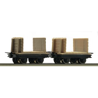 MOBAMÜ GmbH 34604 2er Set - H0e Grubenloren Massstab: H0e