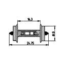 MOBAMÜ GmbH 40187 Radsatz 9 mm fuer...