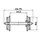 MOBAMÜ GmbH 40198 Radsatz 11 mm, einseitig isoliert Massstab: H0