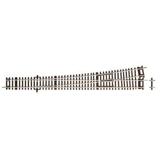 MOBAMÜ GmbH 42488 Weiche (links) 10, Laenge 345 mm Massstab: H0