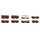 Roco 67127 Spur H0 Güterwagen-Set 8-tlg DR Ep. III DC