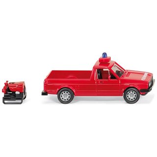 WIKING 060123 VW Caddy I FW mit Tragkaftspritze Massstab: H0
