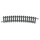 TRIX T14917 Gebogenes Gleis R3 - 15  Spur N