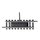TRIX T14980 Kontaktgleis mit Magnetschalter 50 mm  Spur N