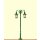 BRAWA 5222 Spur H0 Alte Platzleuchte, 2-fach