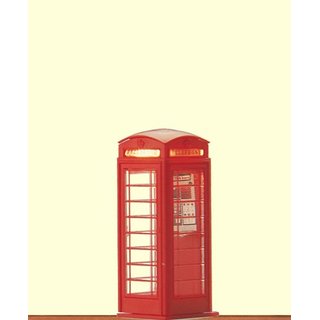 BRAWA 5437 Spur H0 Englische Telefonzelle