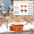 *Busch 1167 Set Winter an der Straße H0 Spur