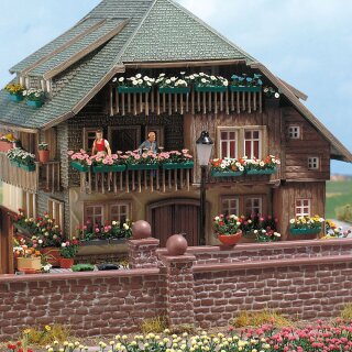 Busch 1208 Blumenkasten-Set H0 Spur