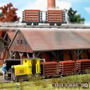 Busch 12203 2 Ziegeltransportwagen H0