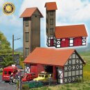 Busch 1452 Feuerwehr-Gerätehaus Ilfeld H0 Spur