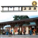 Busch 1467 Bahnsteig Adorf mit Unterführung H0 Spur