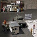 Busch 1490 Checkpoint Charlie H0 Spur