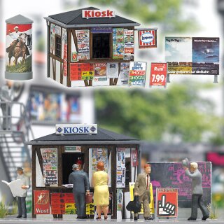 Busch 1494 Kiosk H0 Spur