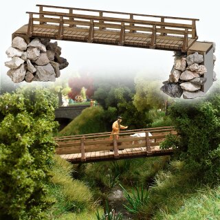 Busch 1497 Holzbrücke H0 Spur