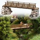 Busch 1497 Holzbrücke H0 Spur