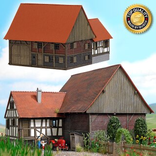 Busch 1503 Bauernhaus Mennwangen H0 Spur