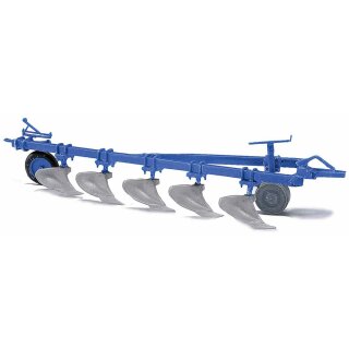 Busch 42851 Aufsattel-Beetpflug Fortschritt B200, blau  Maßstab 1:87