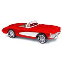 *Busch 45409 Chevrolet Corvette, Cabrio, rot...