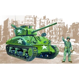 ITALERI 510000225 1:35 Sherman M4A1
