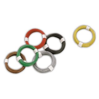 Busch 5791 Micro-Kabel gelb 10 m Spur