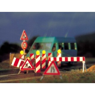 Busch 5956 Baustellen  Warnbaken N Spur