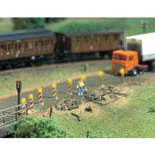 *Busch 5959 Baustellen  Warnbaken TT Spur