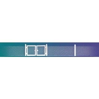 Busch 6019 Maschendrahtzaun H0 Spur