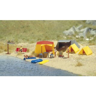 *Busch 6026 Campingzelte H0 Spur