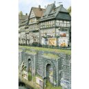 Busch 7032 Mauer mit  Arkaden H0 Spur