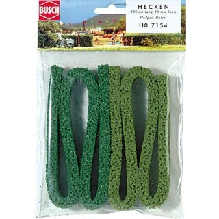 Busch 7154 Strukturmoos-Hecken H0/TT Spur