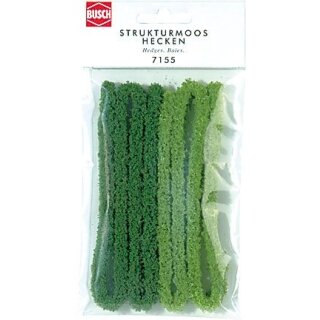 Busch 7155 Strukturmoos-Hecken N/Z Spur
