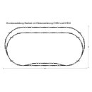 Tillig B 01834 GEW-Set Bettungsgleis, Parallelkreis Teil...