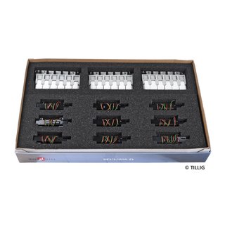 Tillig B 01837 GEW-Set Bettungsgleis, Elektrifizierungsset  Spur TT