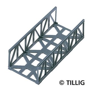 Tillig B 07130 Gitterbruecke ohne Gleis - 115 mm Massstab: TT