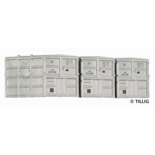 *Tillig B 07723 Drei Behälter, Haus-zu-Haus Spur TT