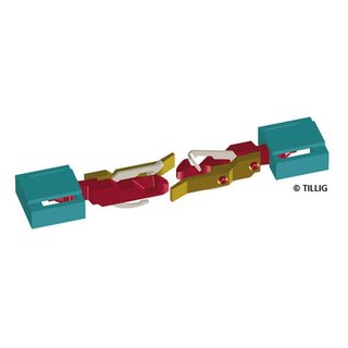 Tillig B 08846 Kupplung fuer Kuppelkasten (2 Stueck) Massstab: TT