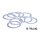Tillig B 08881 Haftreifen 10,5 mm (8 Stueck) Massstab: TT