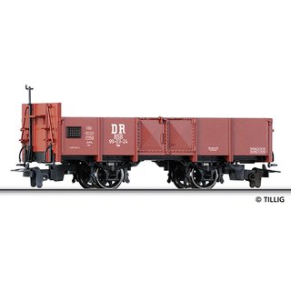 Tillig B 15960 offner Güterwagen H0m, HSB, Epoche V Massstab: H0m