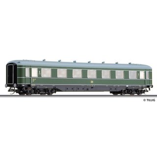 Tillig B 16900 Schuerzenwagen 1. Klasse, Epoche III, DR Massstab: TT