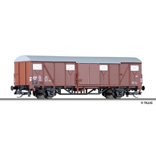 Tillig B 17150 gedeckter Gueterwagen, DB, Ep.III Massstab: TT