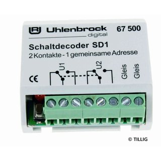 Tillig B 66837 Schaltdecoder SD 1