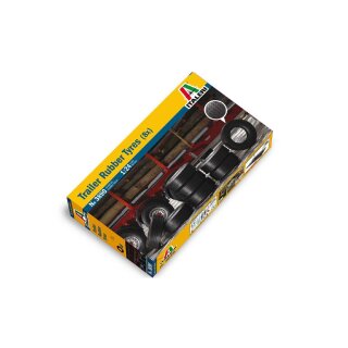 ITALERI 510003890 1:24 Anhänger-Reifen (8x)